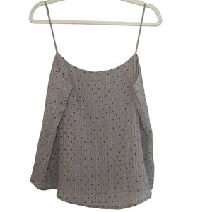 Style Rack Spaghetti Strap Polka Dot Top size L